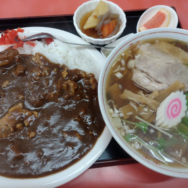 Cセット(中華料理 喜楽)