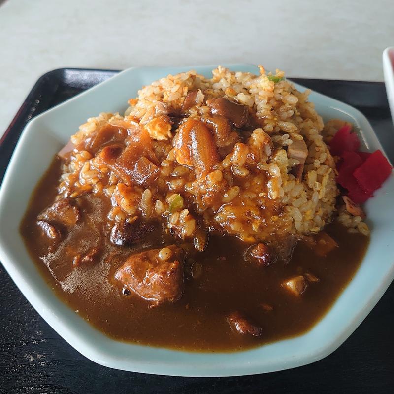 カレーチャーハン(亀屋 （亀屋食堂）)