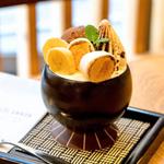 チョコNON パフェ(CAFE ANNON カフェアンノン なんば)
