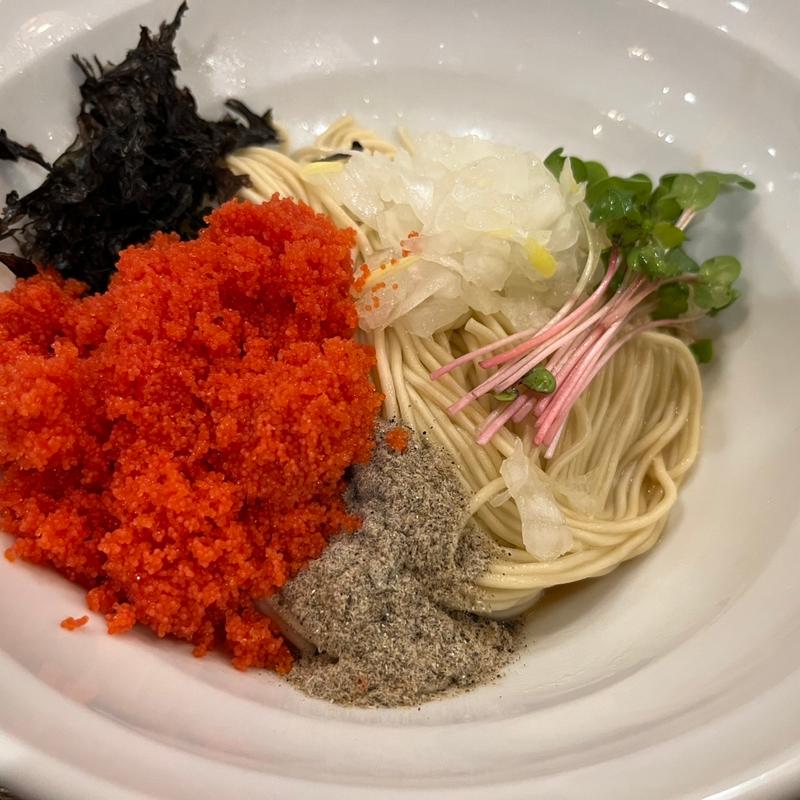 ししゃもっこの和え玉(魚々麺 園)