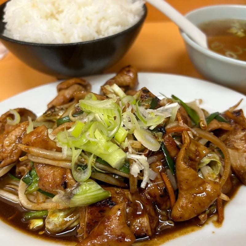 ホルモン炒め(中華一番)