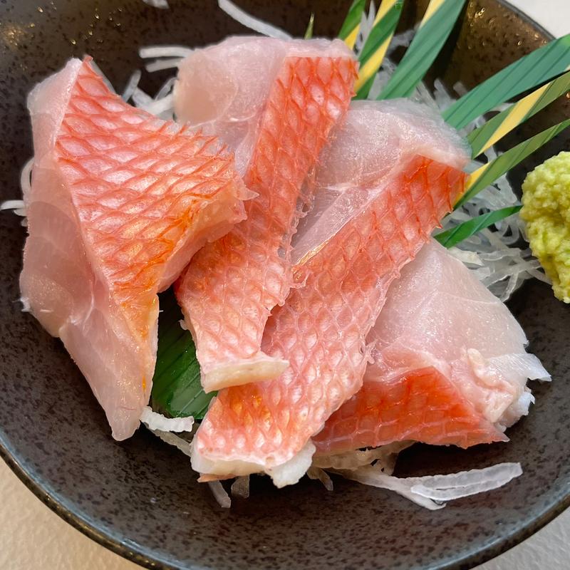 金目鯛刺身(酒蔵 石松)