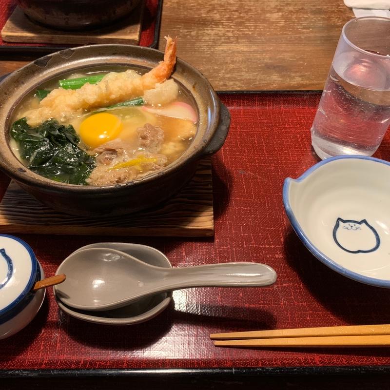 鍋焼きうどん(のらや深江橋店)