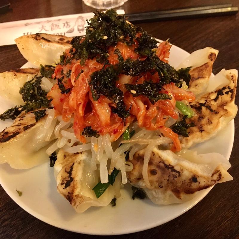 キムチ韓国海苔餃子(シマウマ大飯店)