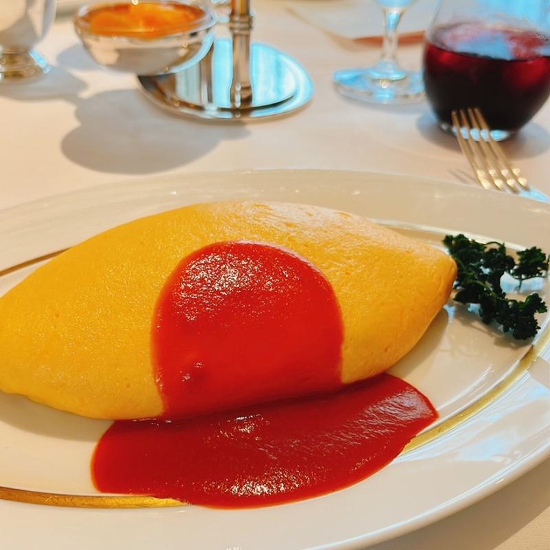 オムライス(資生堂パーラー 銀座本店)