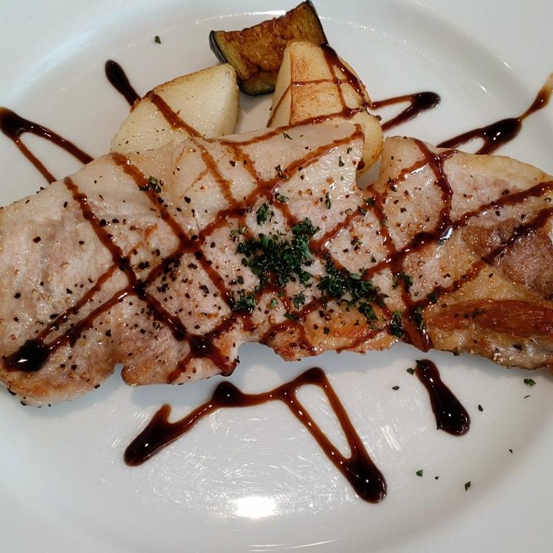 豚ロースのソテー バルサミコソース(松濤 Mar)