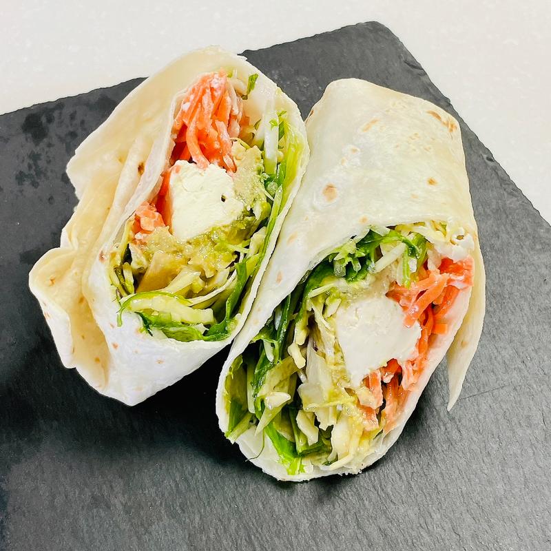 スモークサーモン&クリームチーズブリトー(パスタとブリトー Torebi-ya)