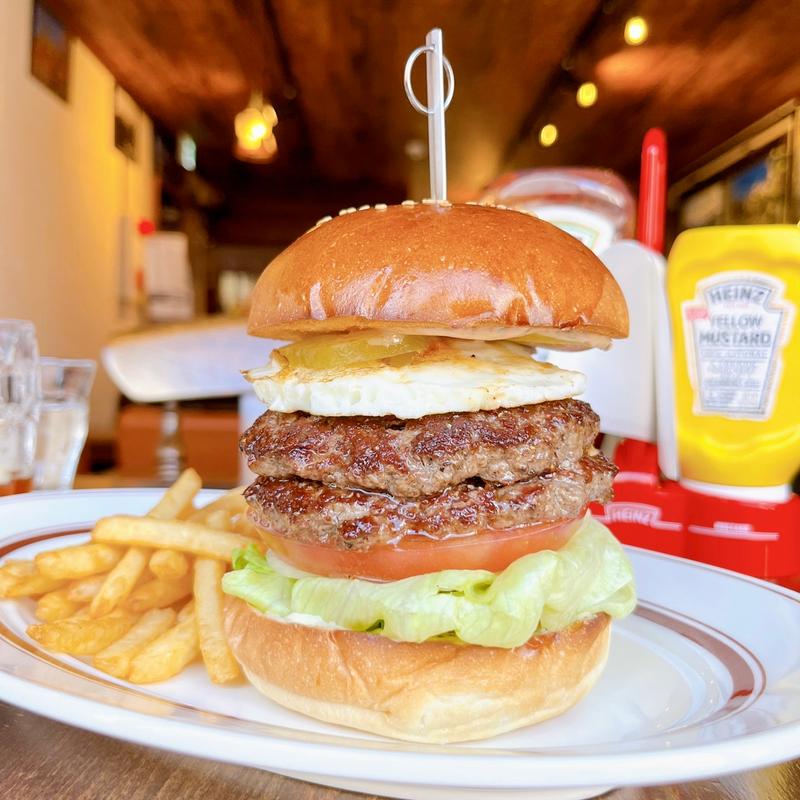 ダブルバーガー(CAFE.ALPS)
