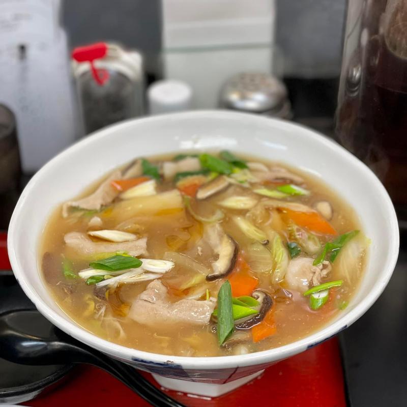 中華風あんかけうどん(極楽うどん　TKU （ティーケーユー）)