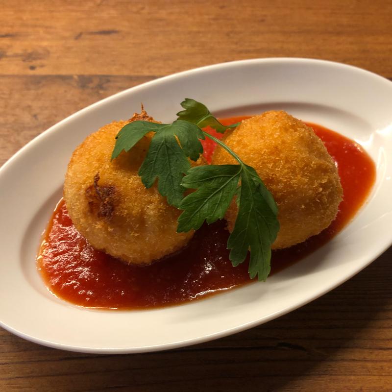 ライスコロッケ（アランチーニ）(オリーブの丘 保塚店)