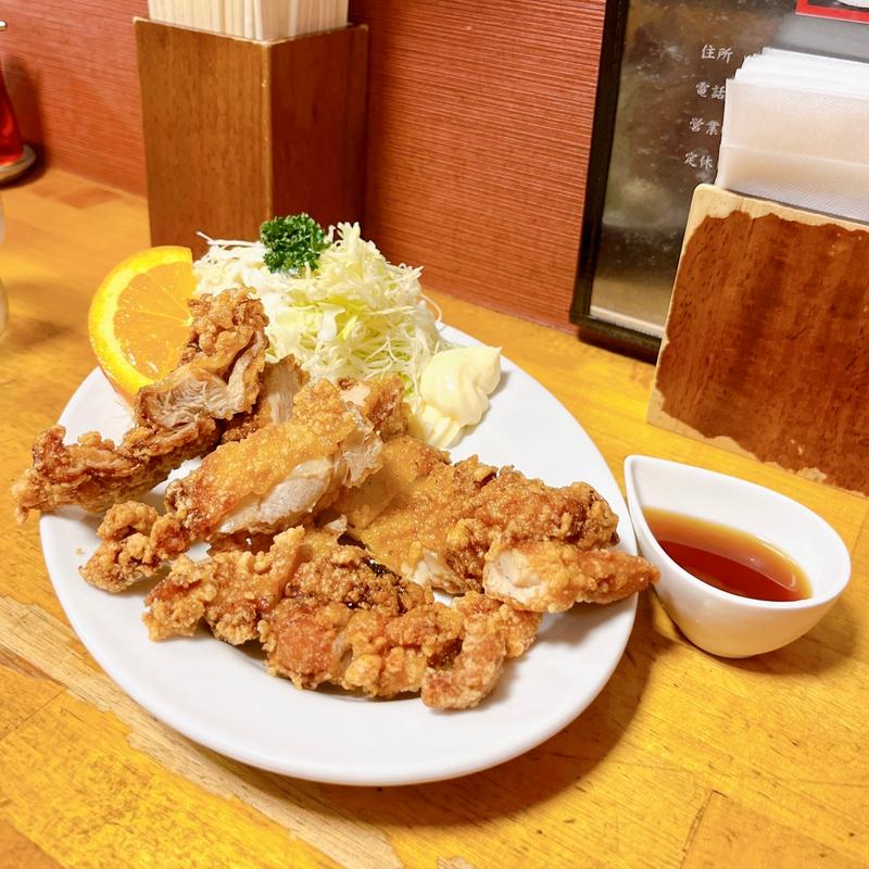鶏山賊揚げ(おつまみ)(頑固麺飯魂 気むずかし家)