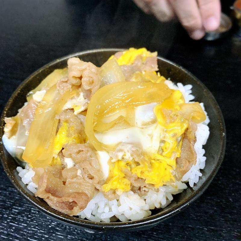 ミニ牛めし(博多さぬきうどん 渡辺通店)