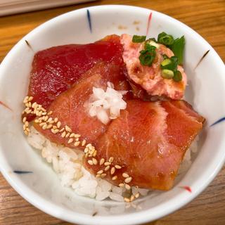 半特上鮪丼(喜多方食堂　山海)