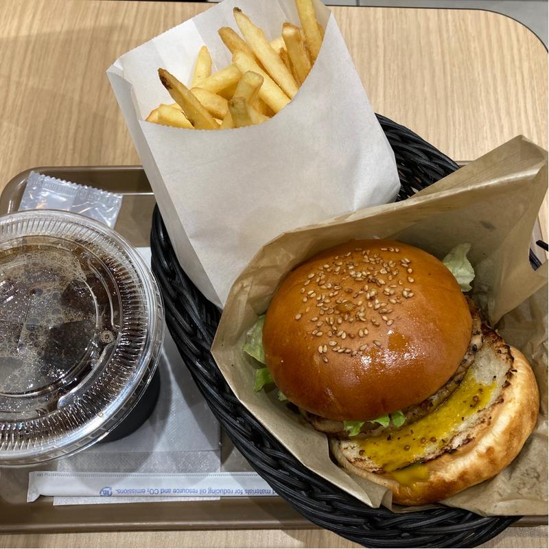 ベッカーズバーガーセット(Becker's 大宮)