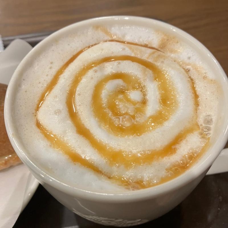 チャーリー・ブラウンカプチーノwithブラウンシュガー(スターバックス コーヒー 大同生命札幌ビル ミレド2階店)
