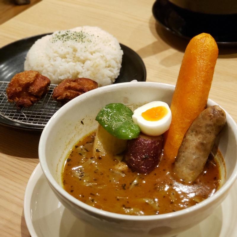 生ソーセージ(スープカレー専門店 Monkey SPICE（モンキー スパイス）)