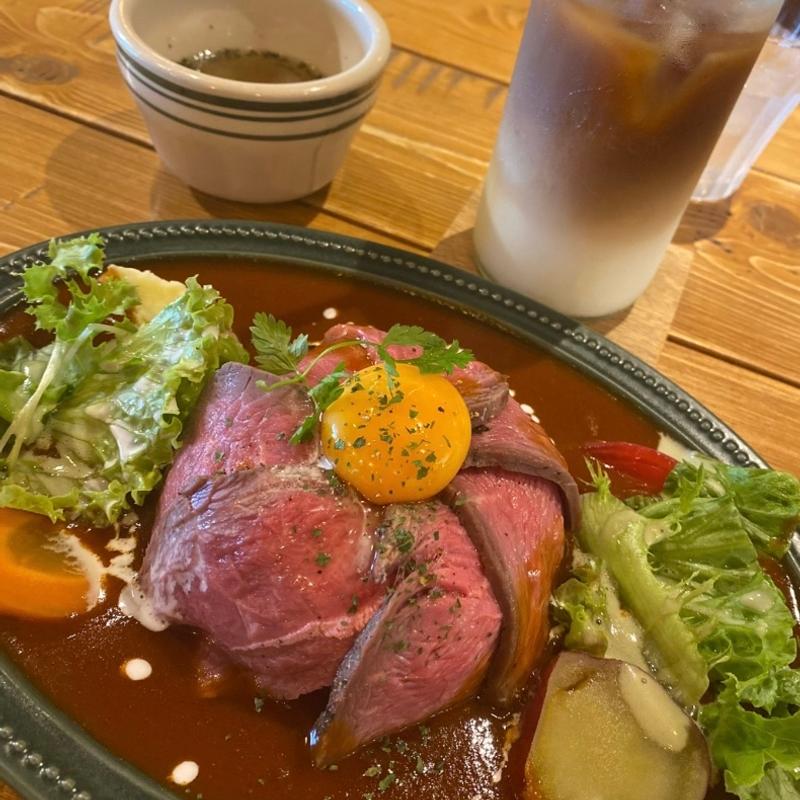 ローストビーフハヤシライス(cafe884)