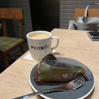 抹茶バスクチーズケーキ(プロント 銀座並木通り店 （PRONTO）)