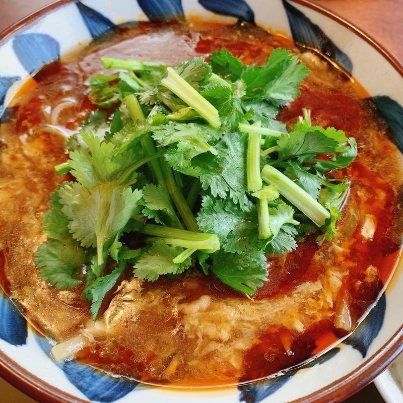 酸辣湯麺(三宝亭 長岡寺島店 )