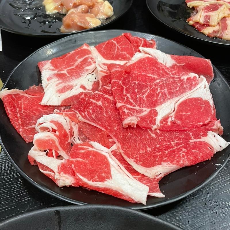 牛しゃぶカルビ(焼肉、しゃぶしゃぶのSarao)