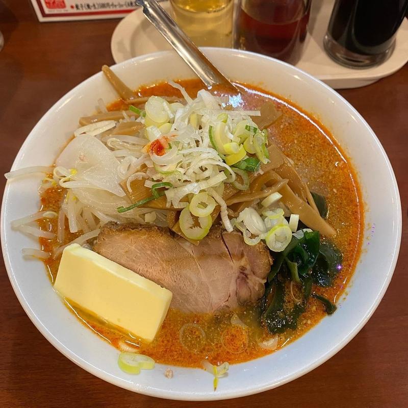 旨辛味噌 半辛 バター(えぞ菊 御徒町店 （えぞぎく）)