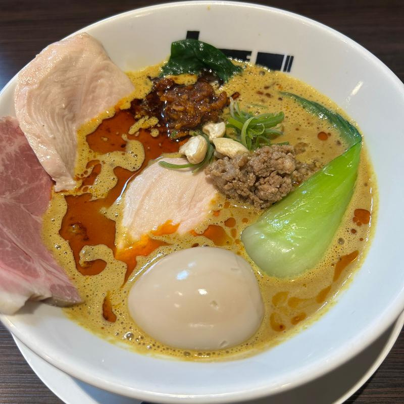 まろやかあわあわ坦々麺　カレー味(らぁめん トリカヂ イッパイ )