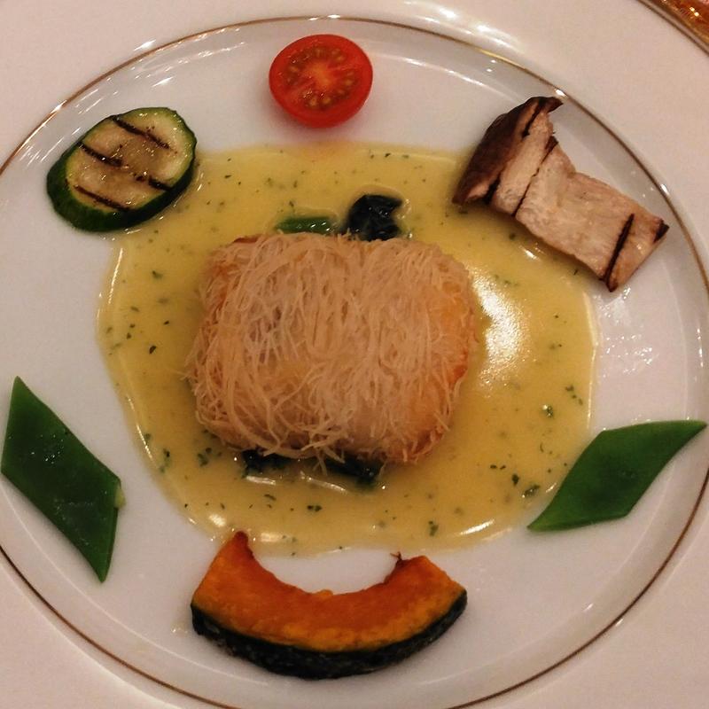 カジキマグロのカダイフ衣焼き(江陽グランドホテル )