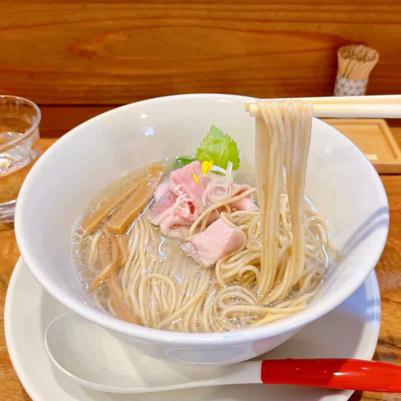 金目鯛と蛤塩そば(中華そば 先崎)