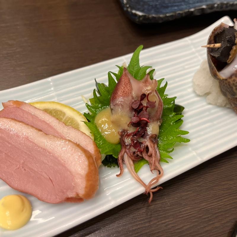 前菜3種盛り(喜多郎寿し なんば店)