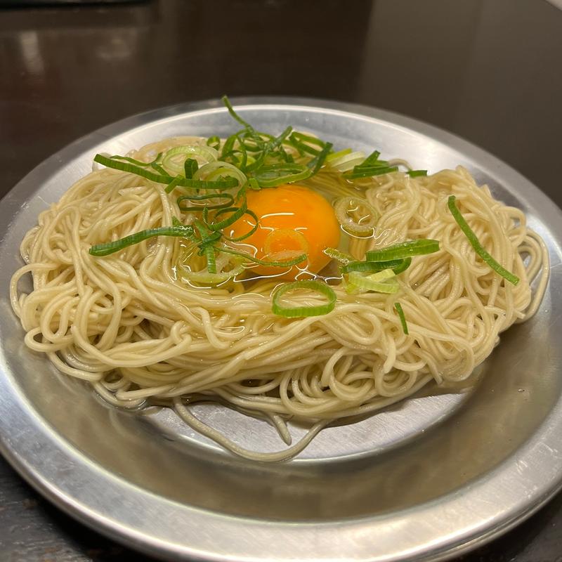 替え玉子(博多とんこつ 豚の足跡)