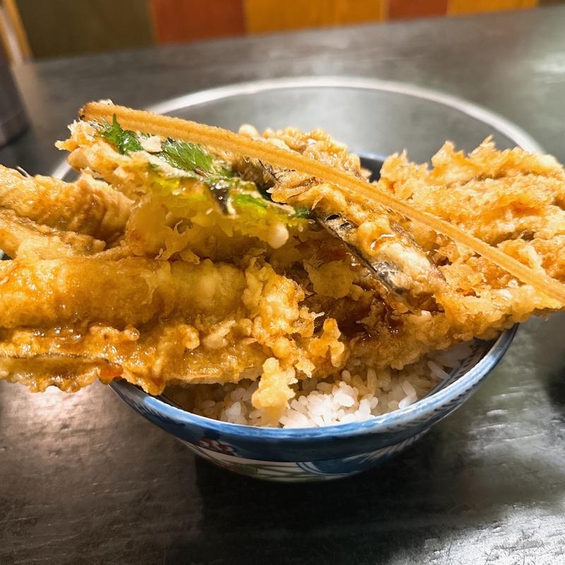 穴子天丼(かんだ福寿)