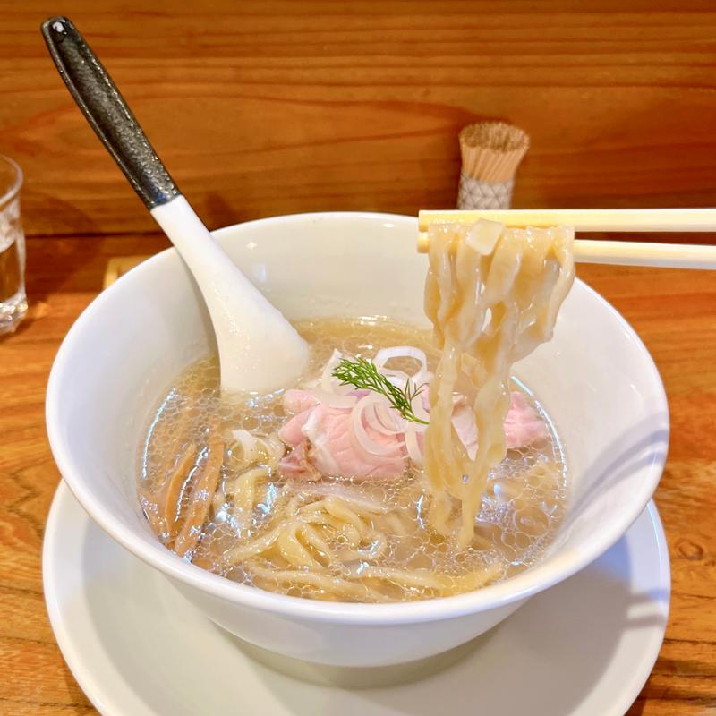 金目鯛と蛤そば(中華そば 先崎)