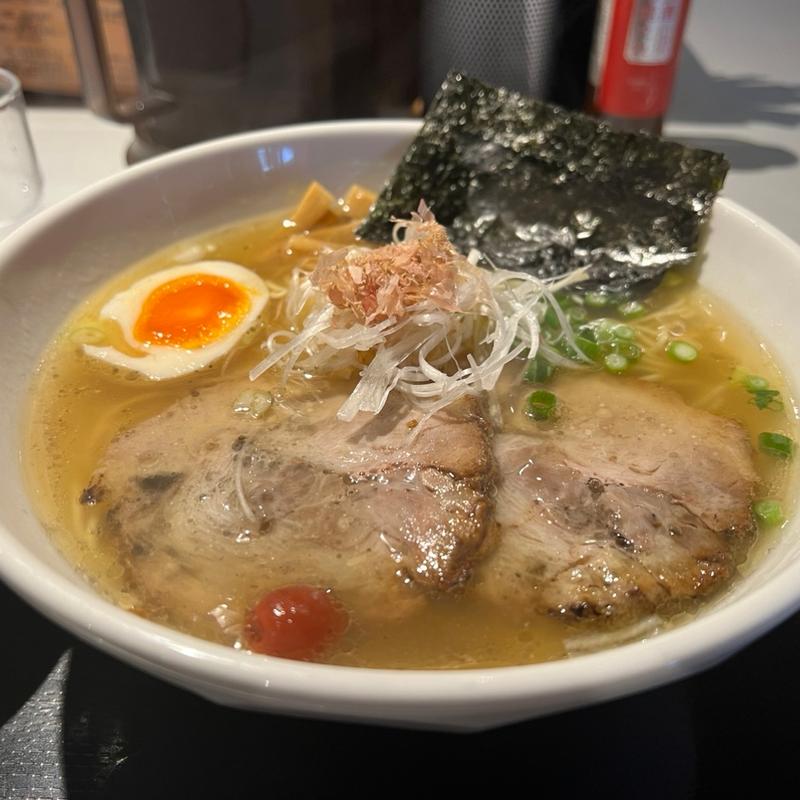 煎酒ラーメン(煎り酒と麺 しもきはら)