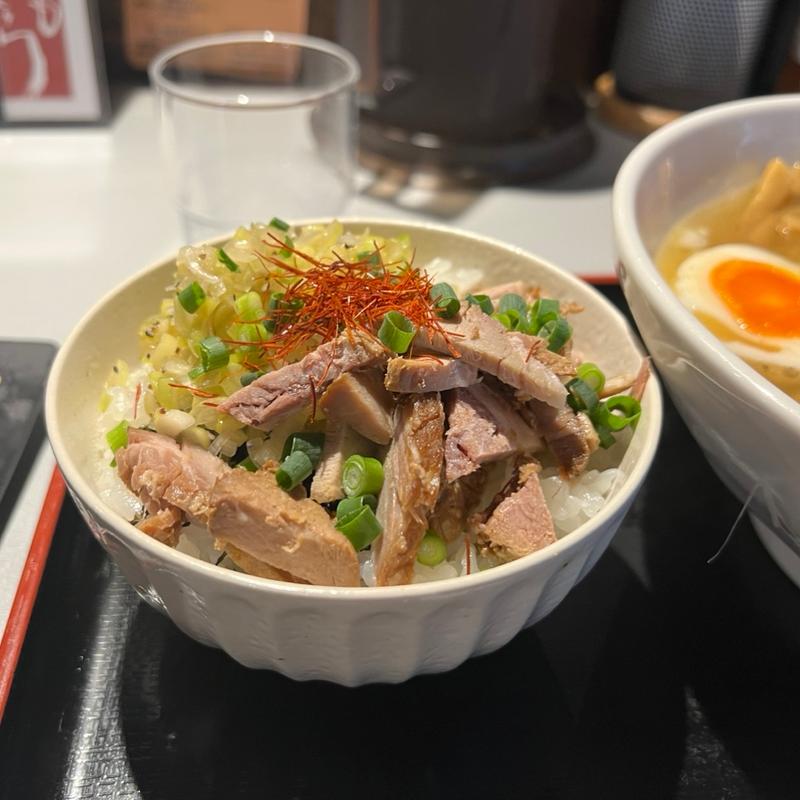 葱ダレチャーシュー丼(煎り酒と麺 しもきはら)