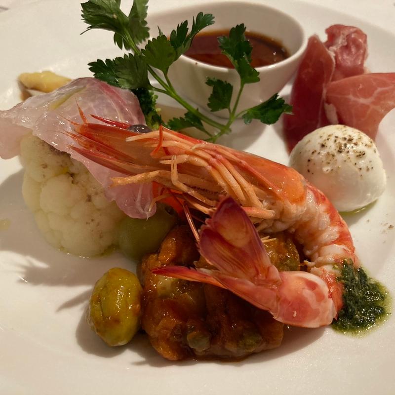 前菜盛り合わせ(トルッキオ )