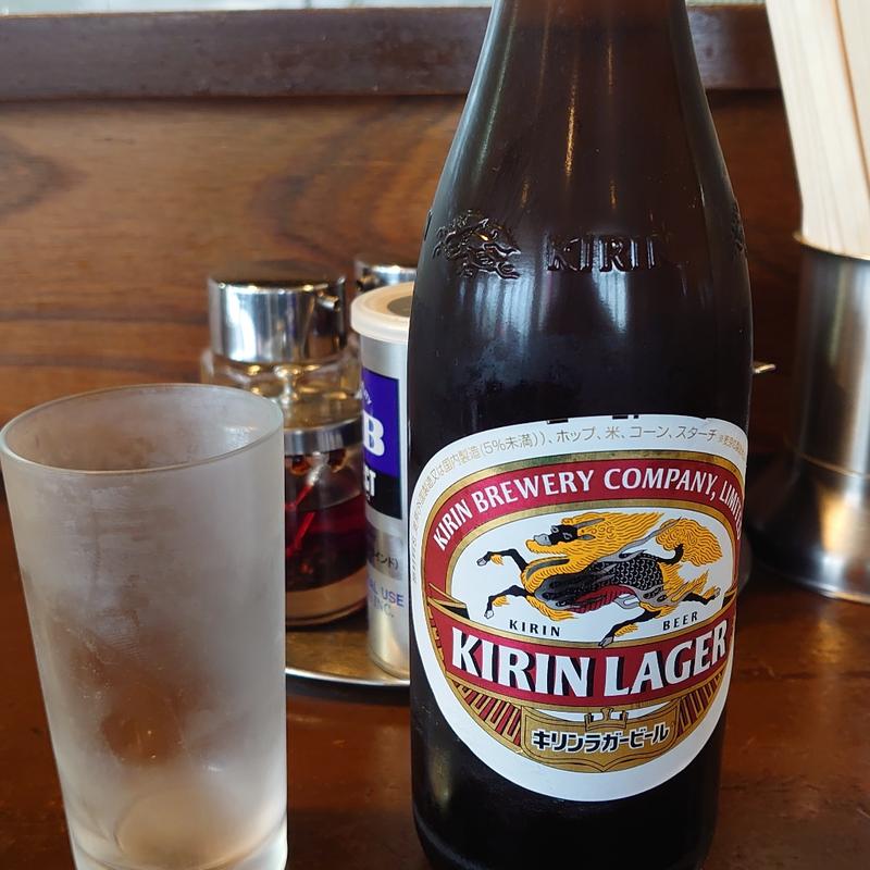 瓶ビール（中）(ラーメンショップ チャイナタウン)