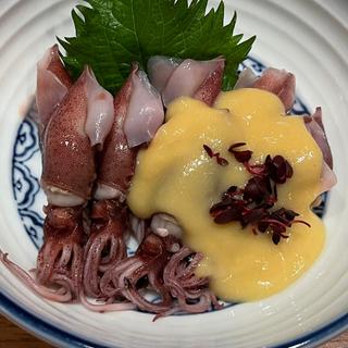 富山産ホタルイカの酢味噌(上むら)