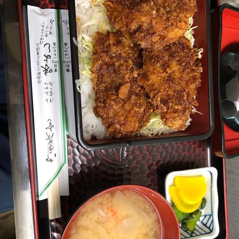 ソースカツ重【ヒレ】(味よし )