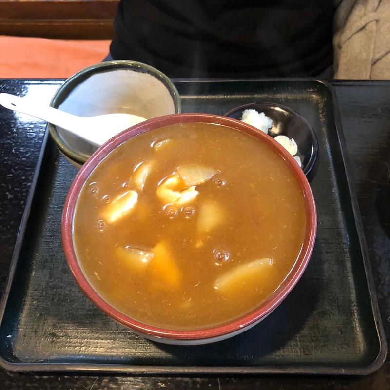 カレー南蛮(手打ちそば八蔵)