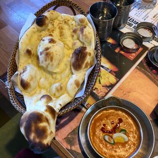 タンドリーチキン＆キーマカレーランチ(インド料理スーリヤ)