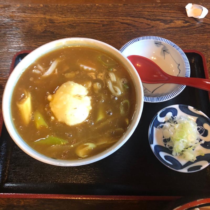 カレーうどん【天玉つき】(モリタや )