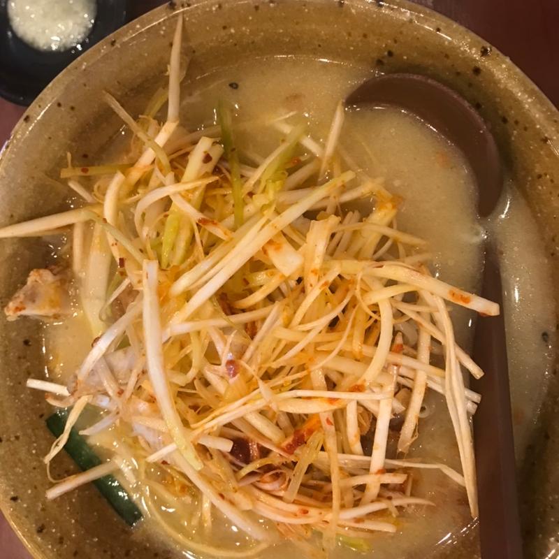 九州味噌肉ネギら(蔵出し味噌　麺屋壱正　岐阜店)