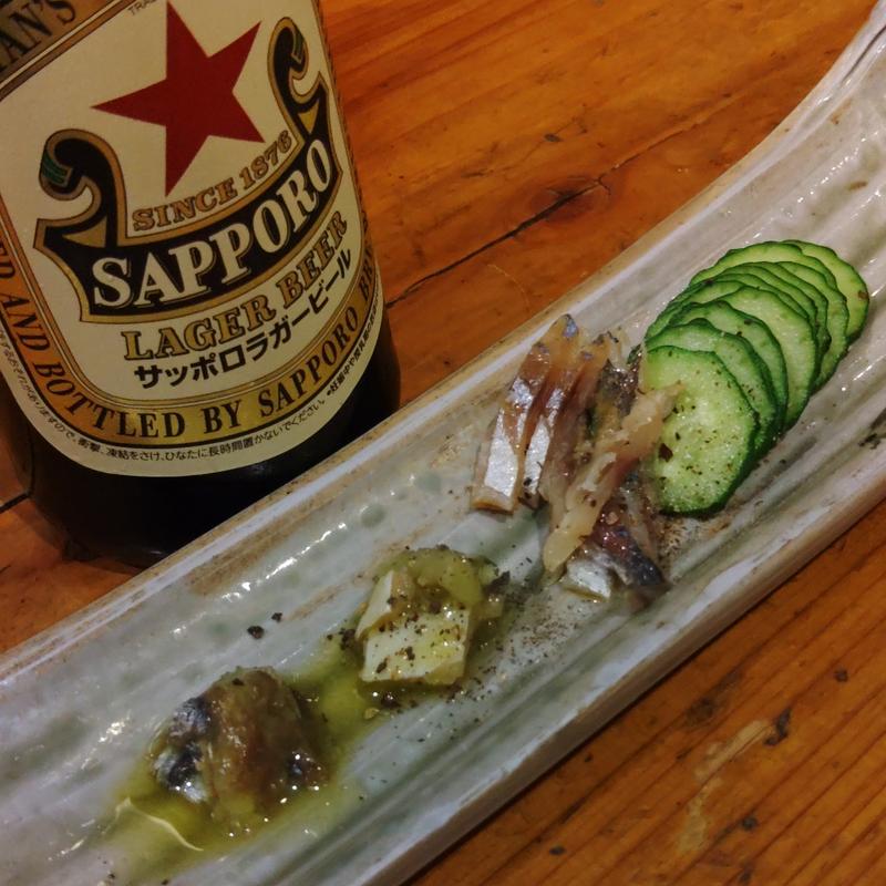 アンチョビ盛り合わせ(彩酒亭 洞(サイシュテイ ホラ)居酒屋)