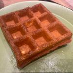 モーニングビュッフェ　サーモンワッフル(omo cafe&bar)