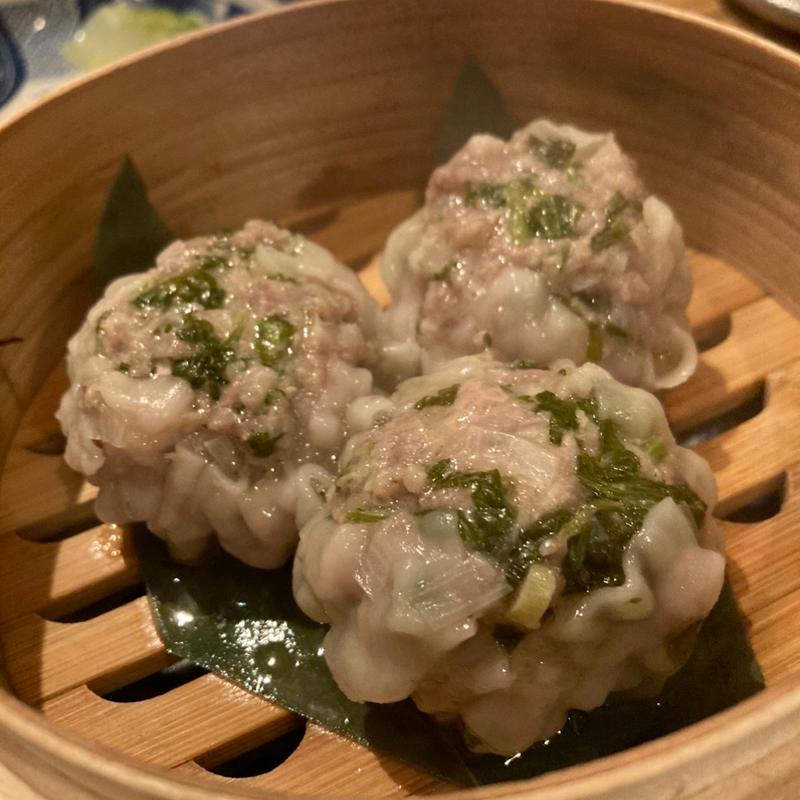 パクチー焼売(青海波)