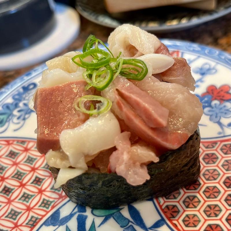 ハマチ軍艦(回転すし北海道 河北店 )