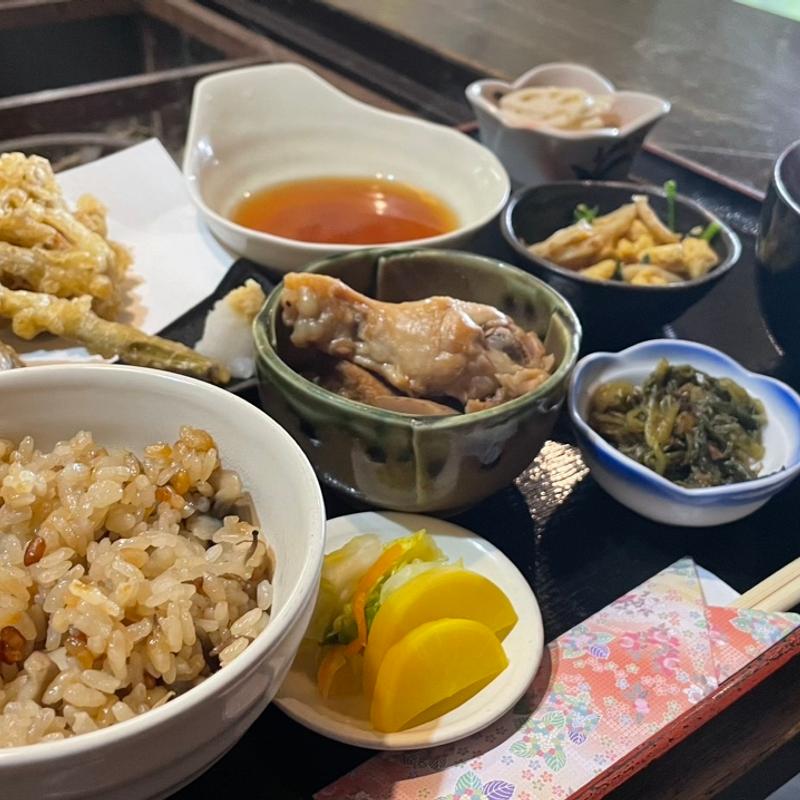 榛名定食(きのこ茶屋 )