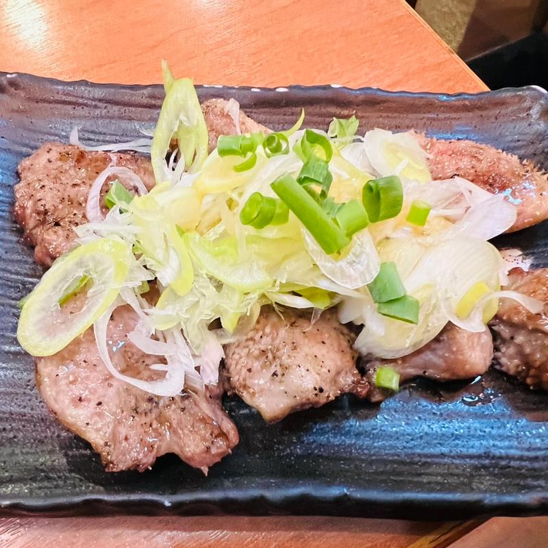 上タン炙り焼き(新橋やきとん新習志野店)
