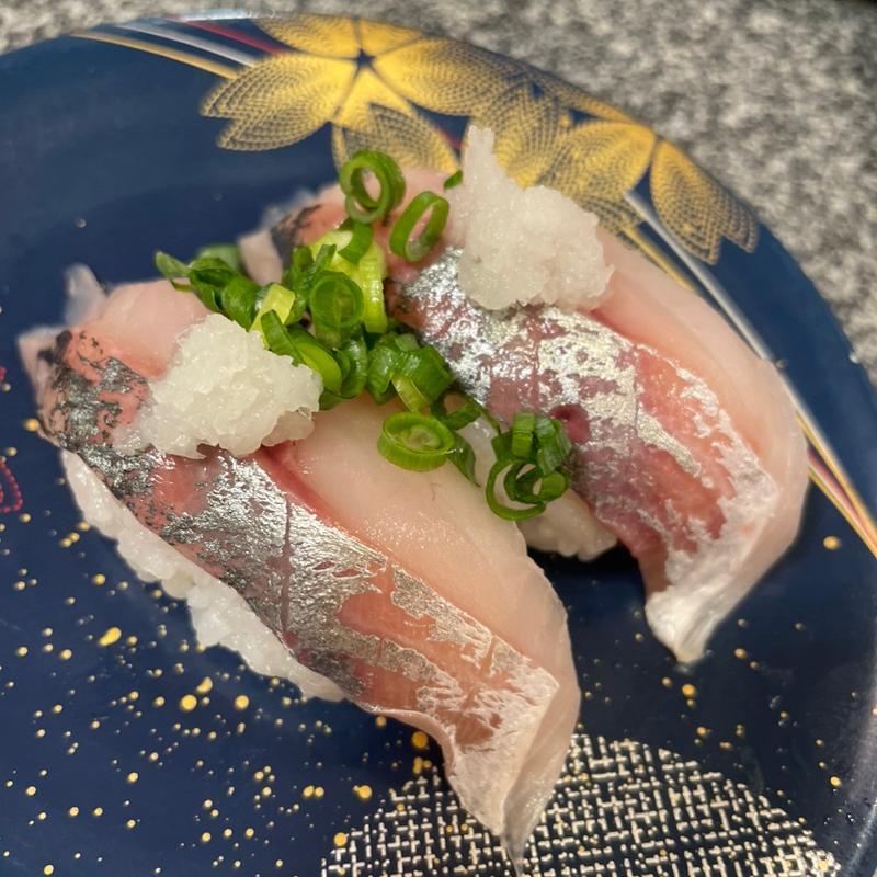 鯵(海転からと市場寿司 （かいてんからといちばずし）)