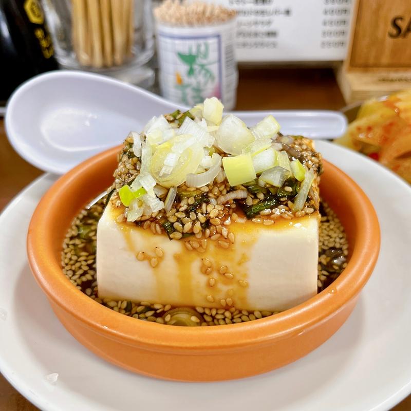 出汁豆腐(大衆食堂スタンドそのだ五反田店)